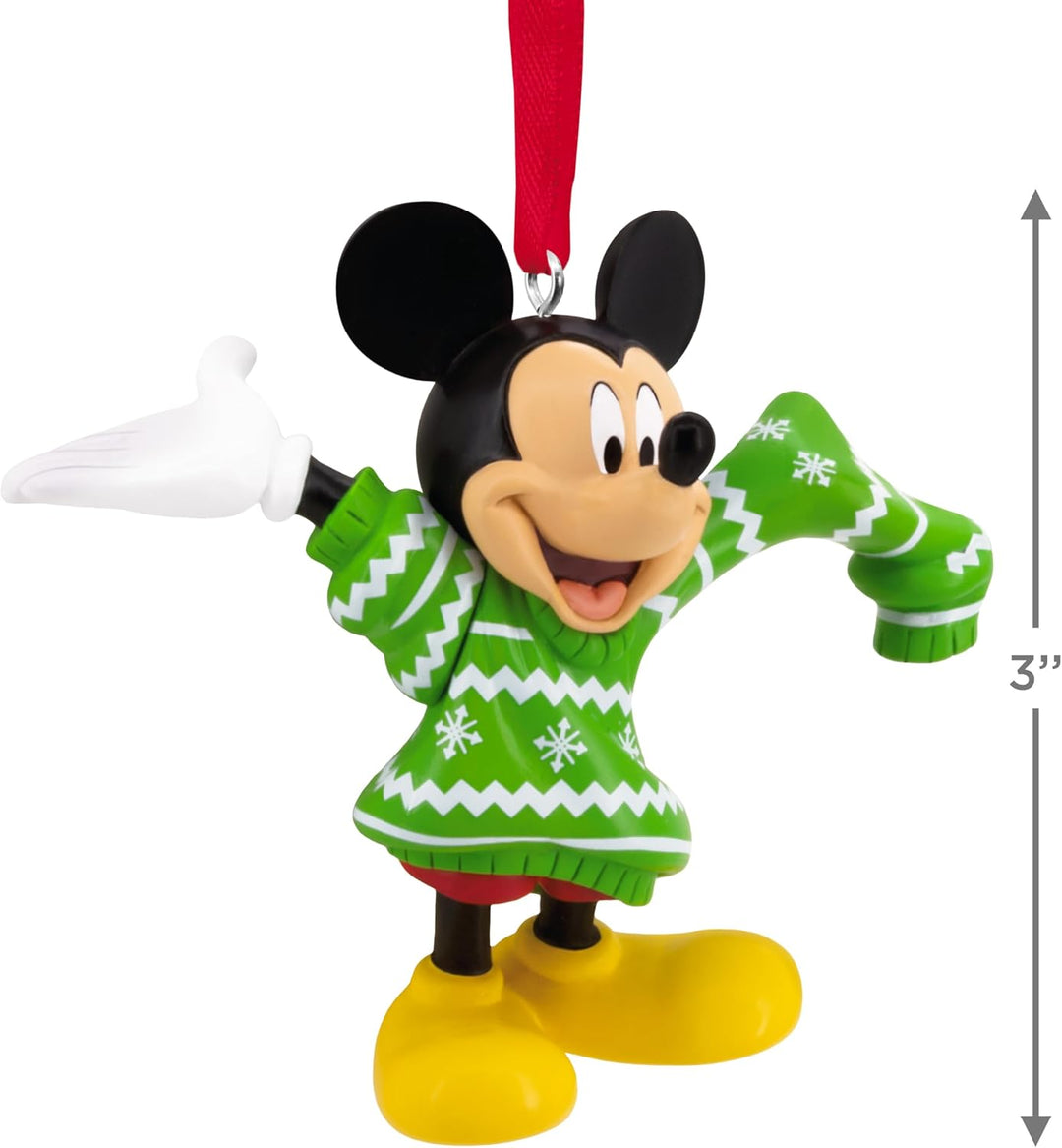 Hallmark Micky Maus und übergrosser Pullover Ornament Disney Baumschmuck Disney Hängende Ornament Hä