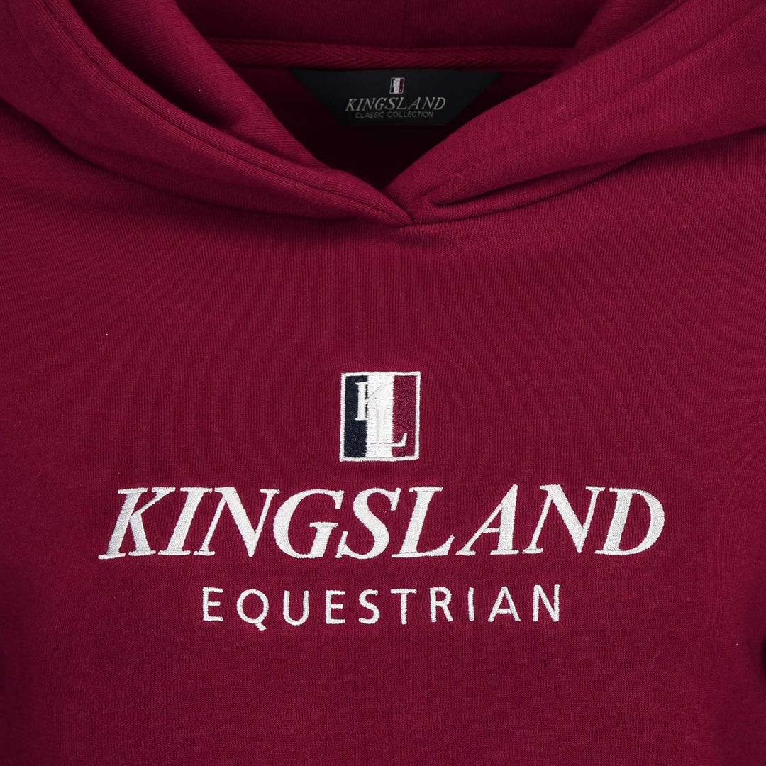 Kingsland Classic Hoodie Navy Unisex - Navy/Burgundy