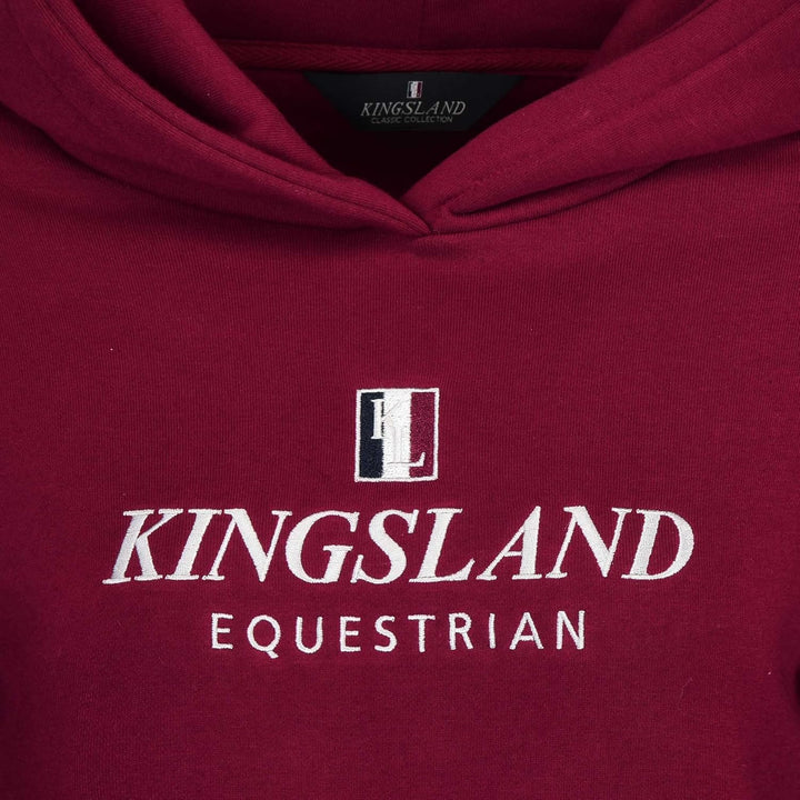 Kingsland Classic Hoodie Navy Unisex - Navy/Burgundy