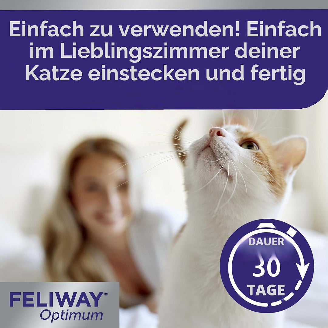 Feliway Optimum Ersatz 48 ml, Standard, 1.25 picometer, 4