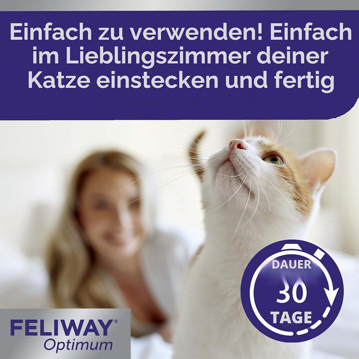 Feliway Optimum Ersatz 48 ml, Standard, 1.25 picometer, 4