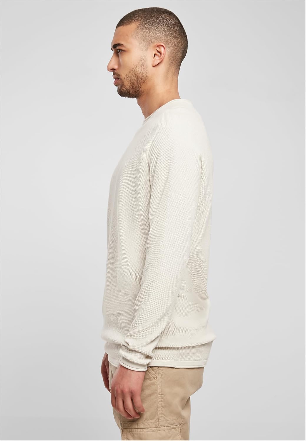 Urban Classics Herren T-Shirt M Lightgrey, M Lightgrey