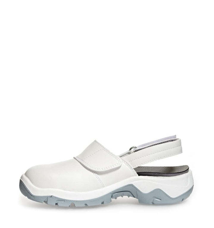 ABEBA 32120 ANATOM ESD Verstopfen, SB, A, E, FO, SRC, Weiss, Grösse 37 37 EU, 37 EU