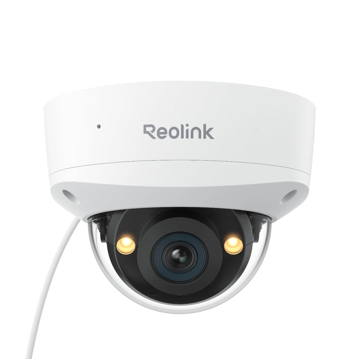 Reolink 12MP Vandalismusgeschützte PoE-Sicherheitskamera mit 145° Weitwinkel, Farbnachtsicht, Zwei-W
