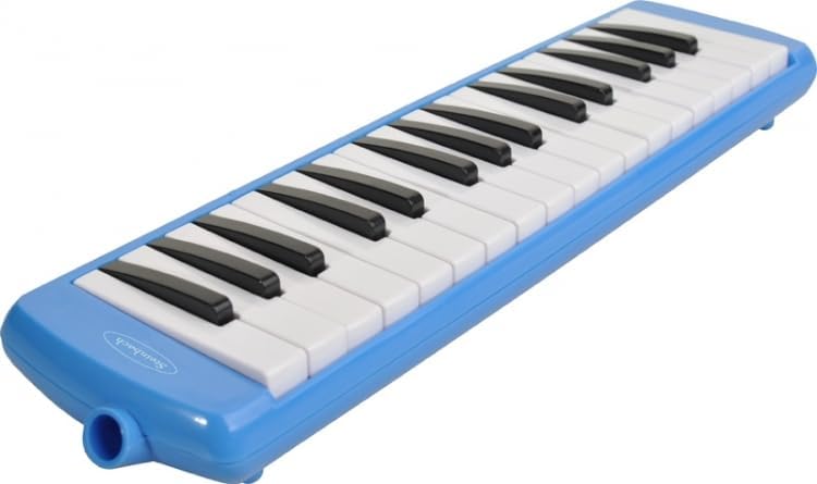 Steinbach Melodica blau 32 Tasten inkl. Anblasschlauch