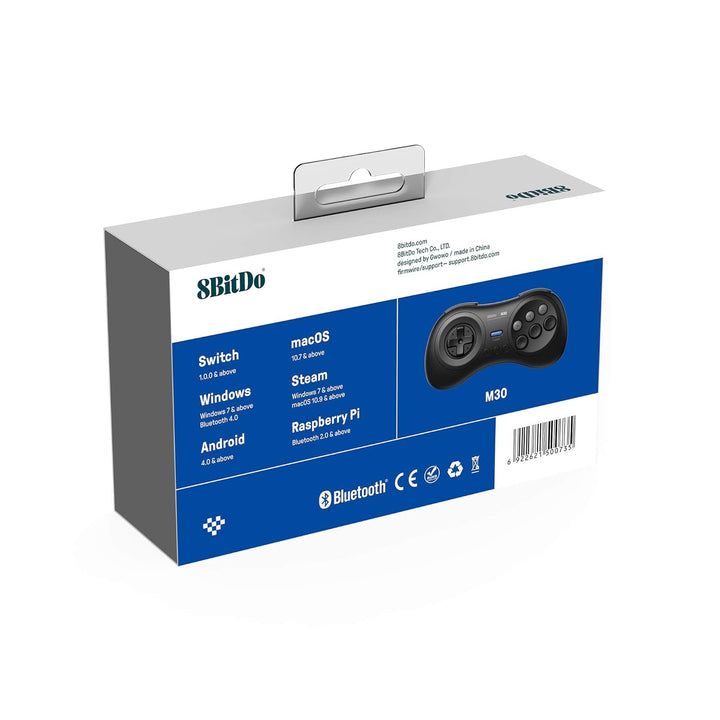 8BitDo M30 Bluetooth Wireless Gamepad Single, Single