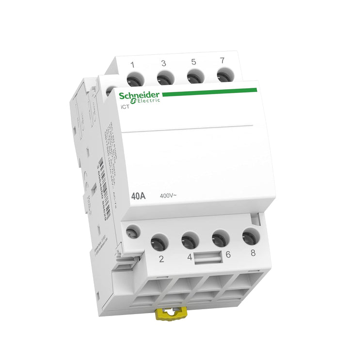Schneider Electric A9C20844 Installationsschütz iCT 40A 4S 220/240 V 50Hz 4 Schliesser 40 Ampere, 4