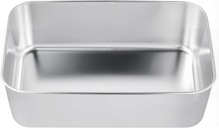 SINJEUN 4er Set Kastenform Edelstahl, 22 x 14,5 x 5,5 cm Rechteckig Edelstahl Brotbackform Kasten, T