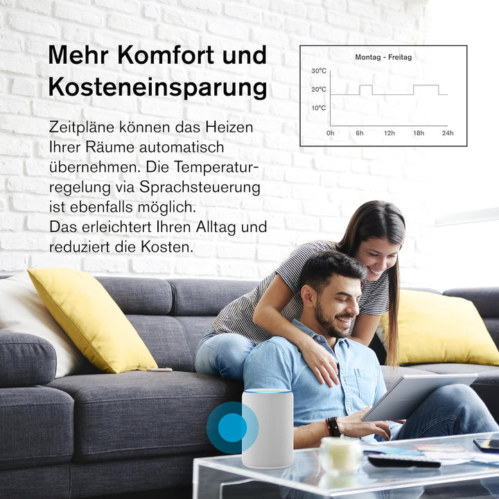 ubisys Zigbee Heizkörper-Thermostat H1 für mehr Komfort und Kosteneinsparung