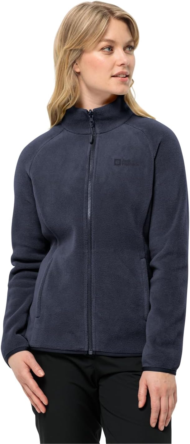 Jack Wolfskin Damen Moonrise Fleecejacke Damen Jacke XL night blue, XL night blue