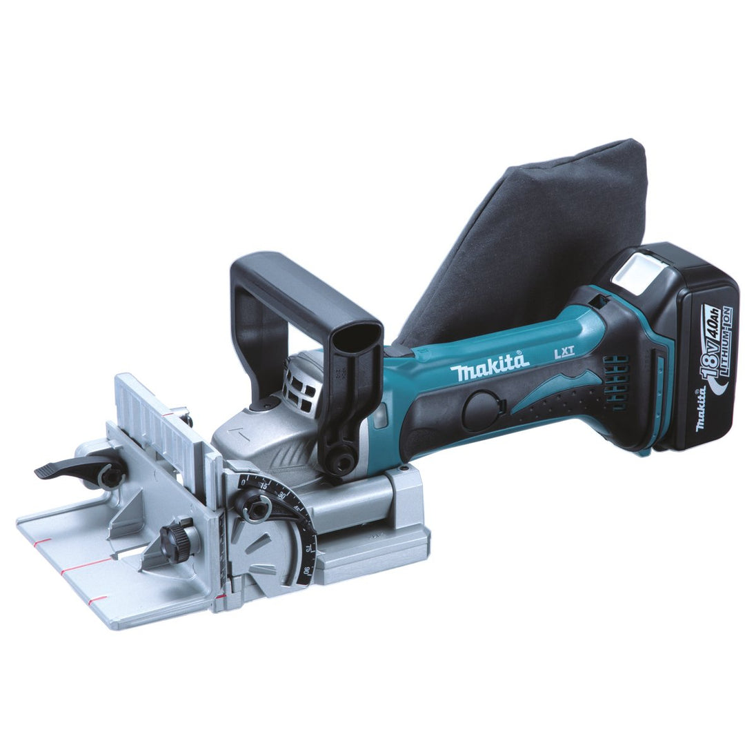 Makita Akku-Nutfräse 18 V, im Makpac inklusive 2 Akkus und Ladegerät, DPJ180RMJ