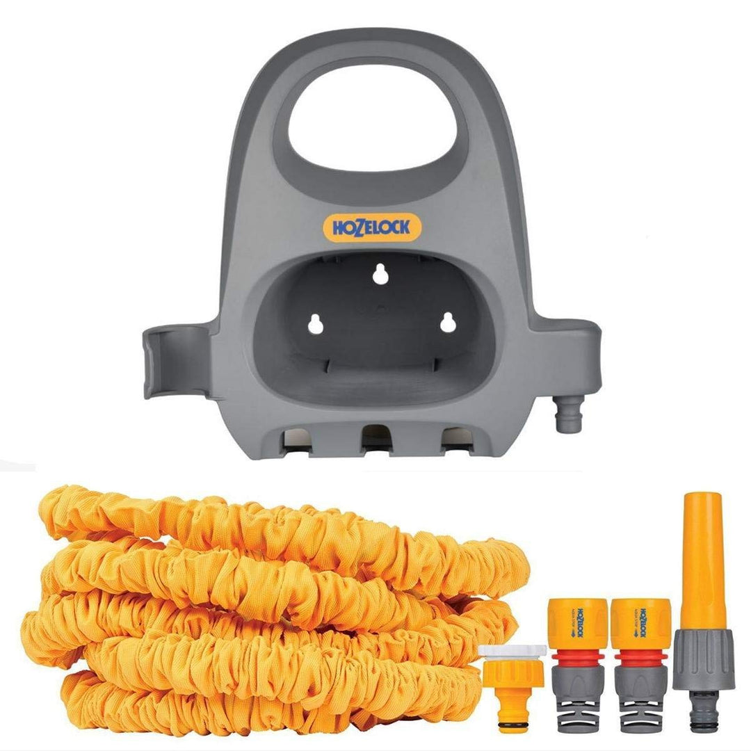 HOZELOCK - Flexibler ausdehnbarer Gartenschlauch Superhoze 15 M: dehnt sich auf das 3-fache seiner u