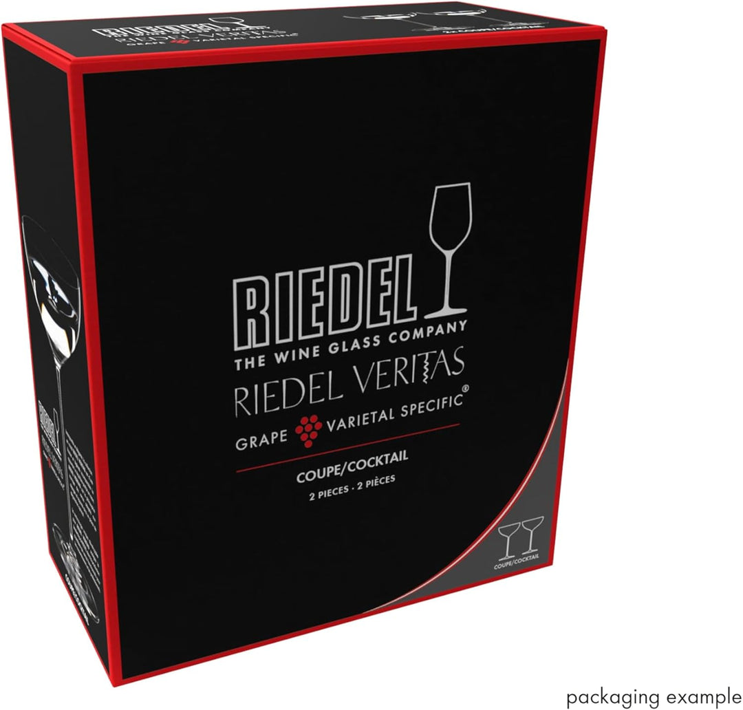 Riedel 6449/09 Veritas Martiniglas, Kristallglas, 8.5 Fluid_Ounces, farblos Moscato/Coupe/Martini, M