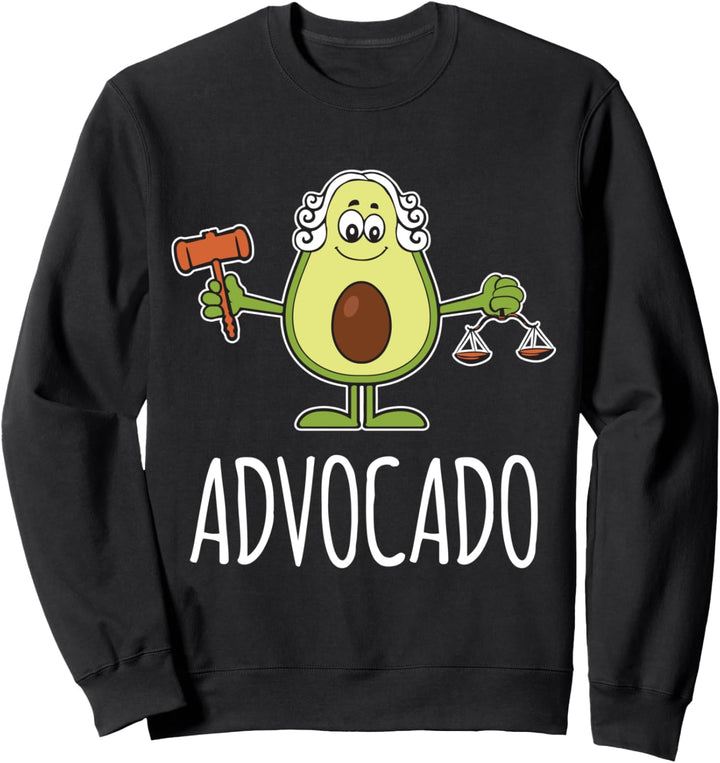 Avocado Jura ADVOCADO Student Jurist Anwalt Examen Sweatshirt