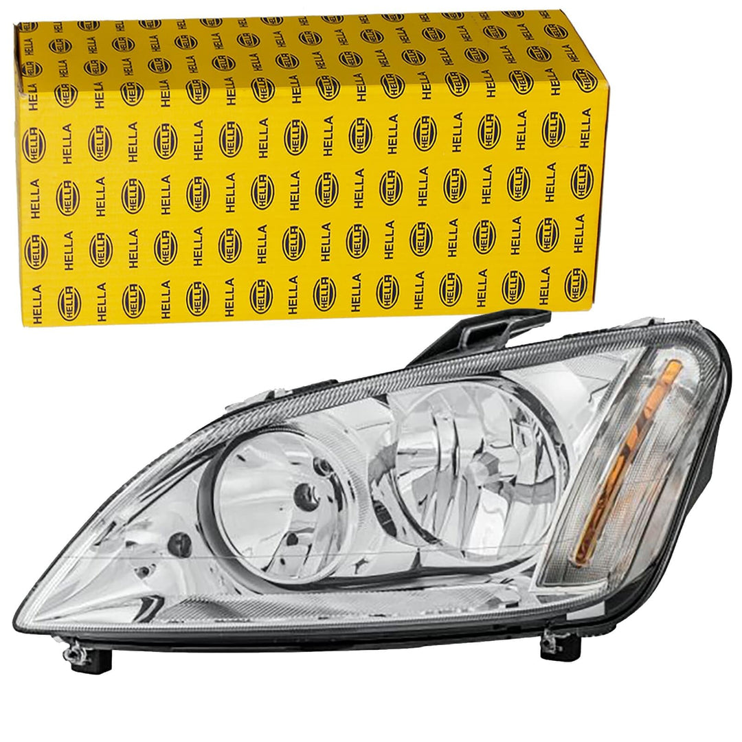 HELLA 1LE 270 600-191 Halogen-Hauptscheinwerfer - links - für u.a. Ford Focus C-Max (Dm2) Links (Fah