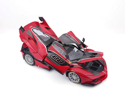 Bburago 18-16907R Ferrari FXX K Modellauto, Weiss