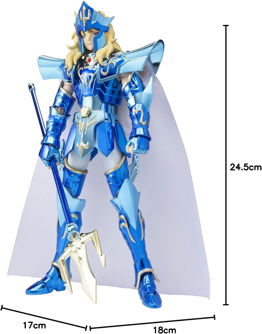 BANDAI - Poseidon God 15 Jahrestag Figur 16 cm Seiya Saint Cloth Myth (BDISS550163)