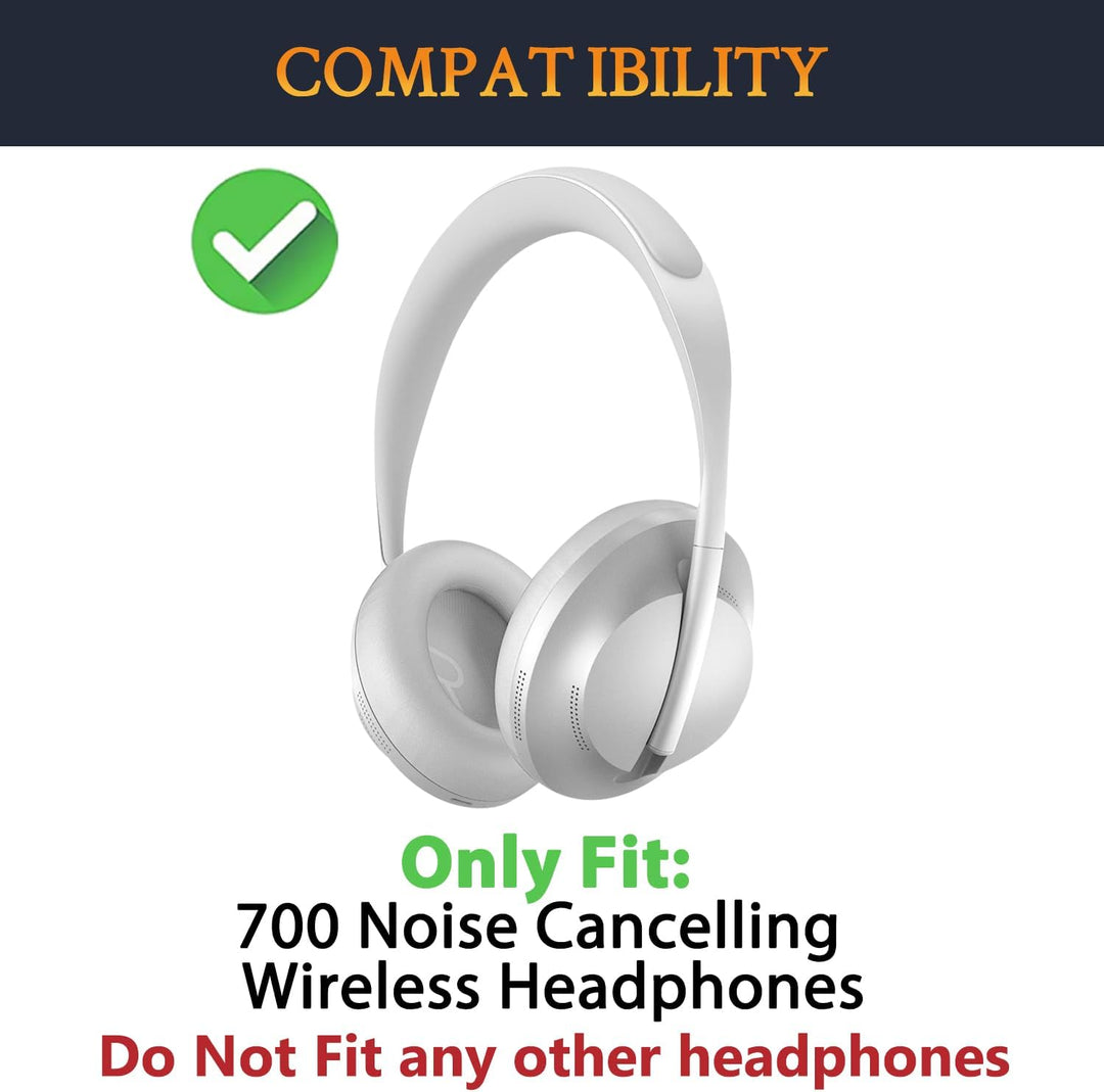 SOULWIT Kühlgel Ersatzpolster Ersatz Ohrpolster für Bose 700 (NC700 NC 700) Noise Cancelling Kopfhör