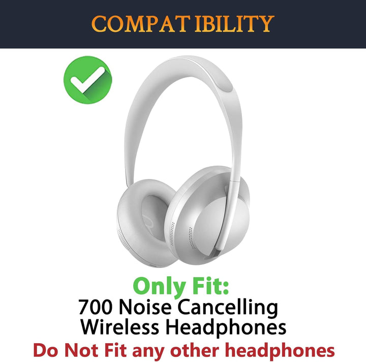 SOULWIT Kühlgel Ersatzpolster Ersatz Ohrpolster für Bose 700 (NC700 NC 700) Noise Cancelling Kopfhör