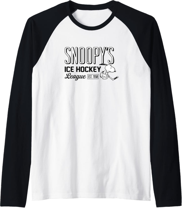 Peanuts - Snoopy's Eishockey League Raglan