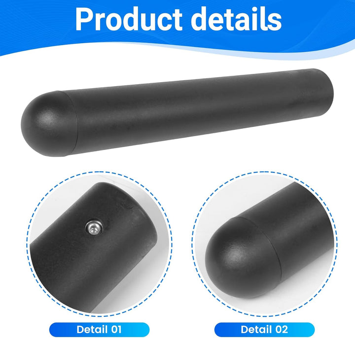 2PCS Hantelstangen Adapterhülse Variable Durchmesserhülse Fitnessstudio Zubehör 1Zoll auf 2 Hantelst