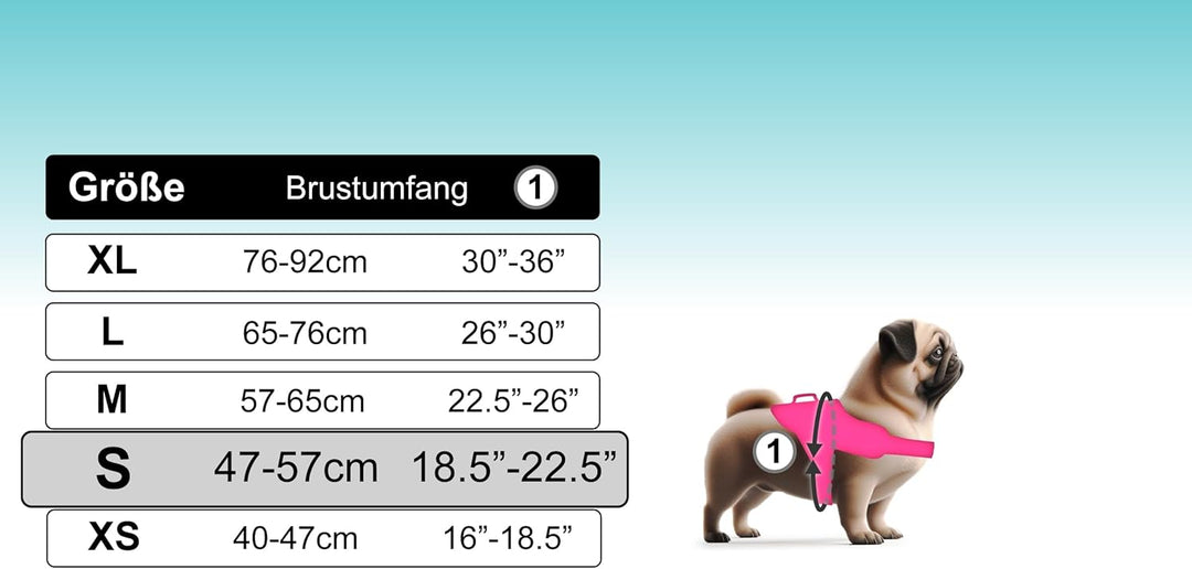 Hundegeschirr mit 3 Metallösen zur Befestigung Ihrer Brust oder Ihres Brustgurts, um Ihren Hals Nich
