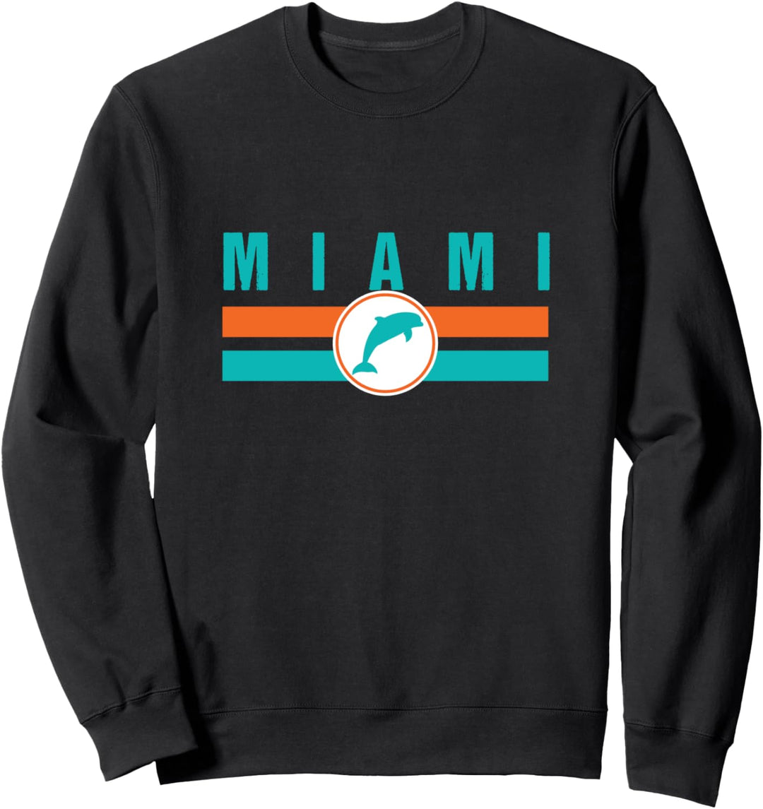 MIA Miami Lokaler Standard MIA Retro Delphin Miami FL Classic Sweatshirt