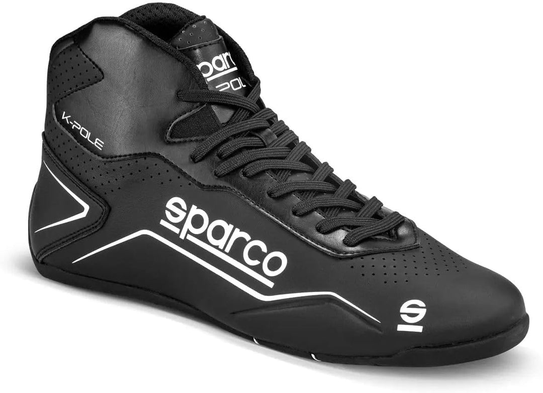 Sparco KART SCHUHE K-POLE 2020 RE, Schwarz Taglia: GRÖSSE 43