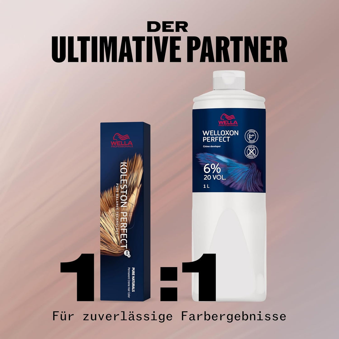 Wella Koleston Perfect Me KP Pure Naturals 3/00 dunkelbraun natur intensiv 2er Pack 3/00 Dunkelbraun