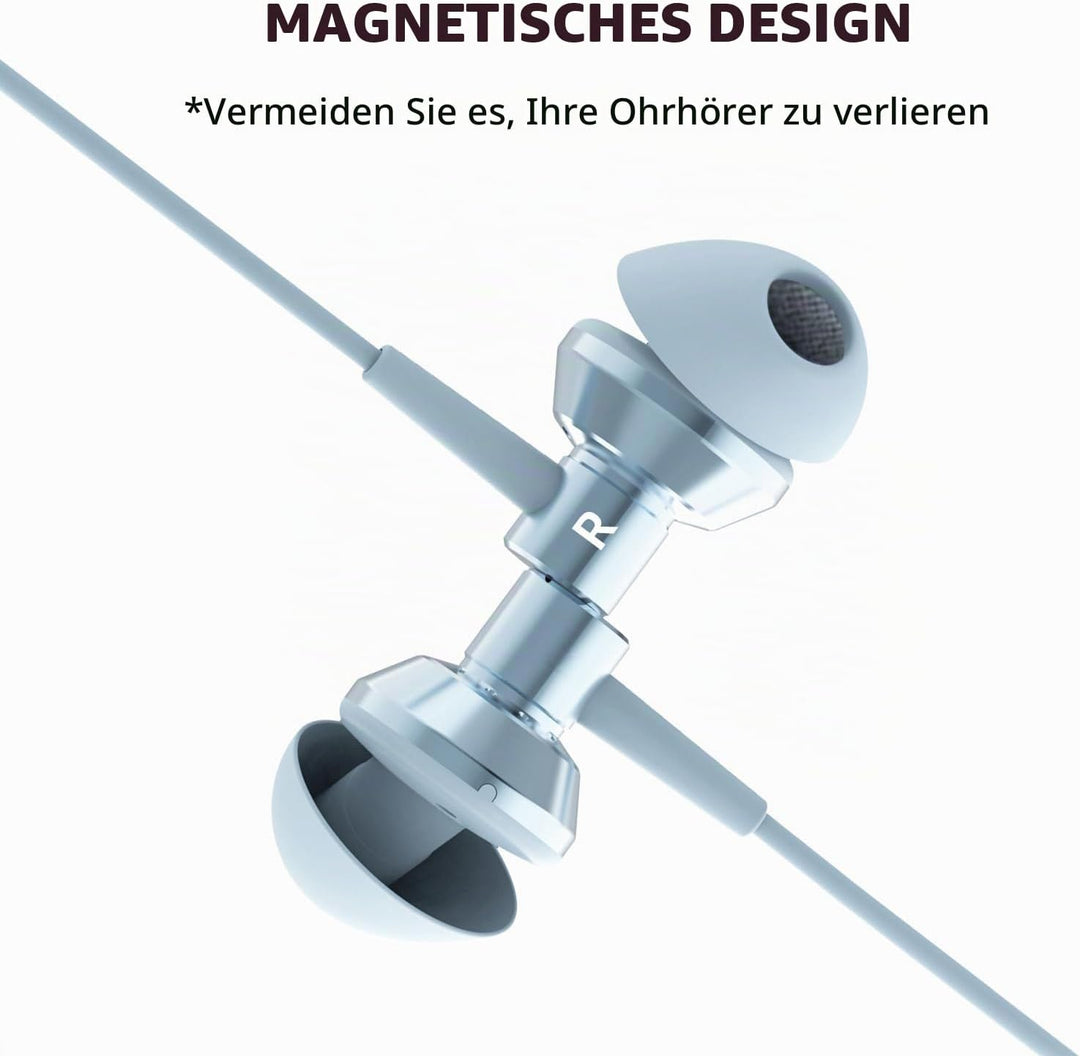 SoundMAGIC S20BT Bluetooth-Kopfhörer mit Nackenbügel, drahtlose Ohrhörer, HiFi-Stereo-In-Ear-Headset