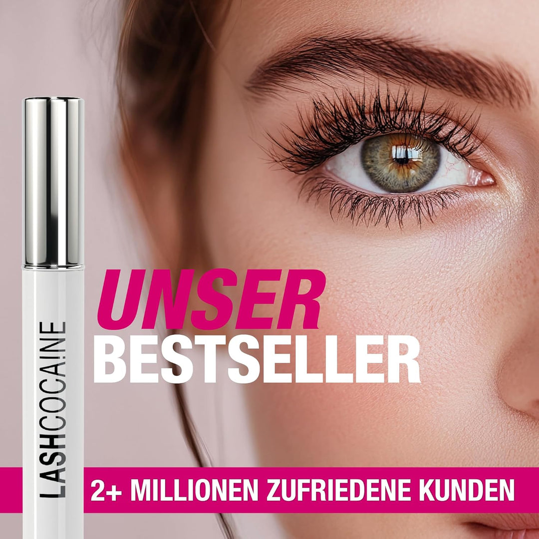 LASHCOCA!NE | PROFI Wimpernserum für lange Wimpern | VEGAN | MADE in GERMANY | Testsieger | Svenja W
