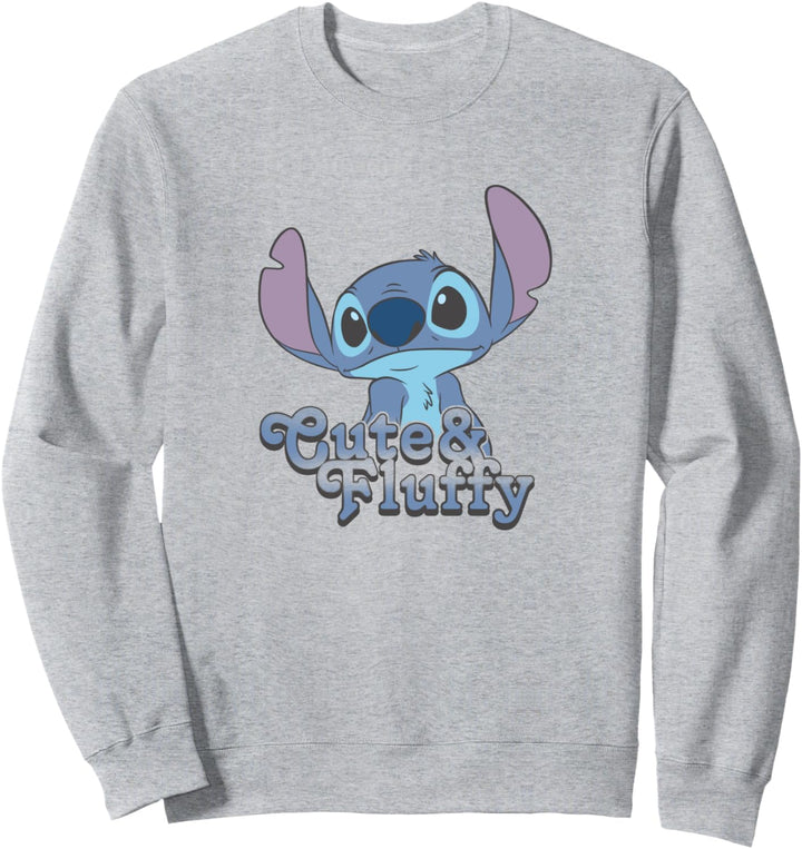 Disney Lilo & Stitch Valentinstag Stitch Cute & Fluffy Sweatshirt