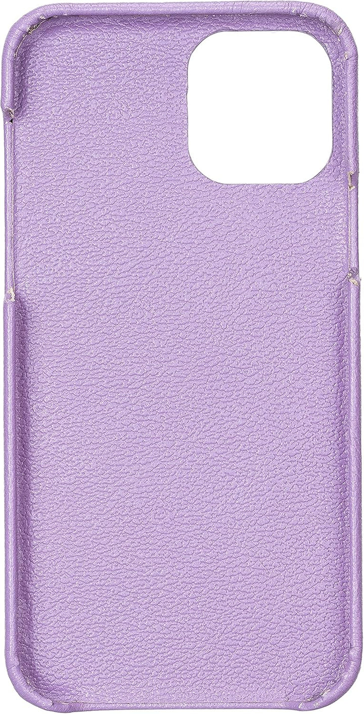 Solo Pelle Lederhülle kompatibel für iPhone 12/12 Pro in 6.1 Zoll abnehmbare Hülle (2in1) inkl. Kart