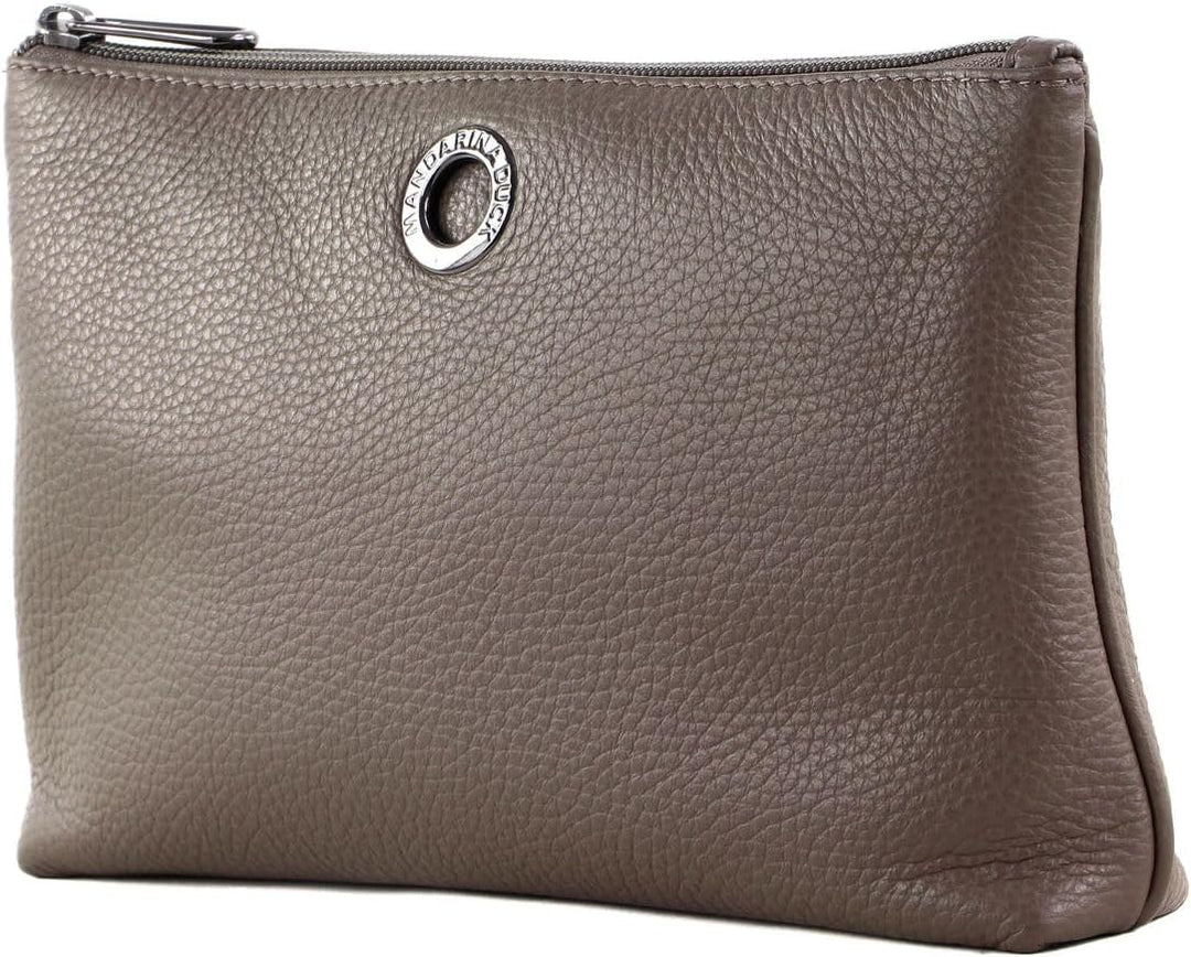 Mandarina Duck Damen Mellow Leather Clutch, 25x16x4 (L x H x W) Clay, Clay
