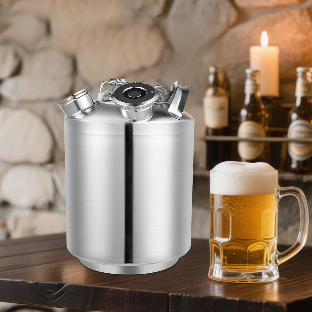 3-Kopf Bierleitungsreinigungsgerät Bierkastenkühler Langlebiger Zapfanlage 304 Edelstahl Bierzapfanl