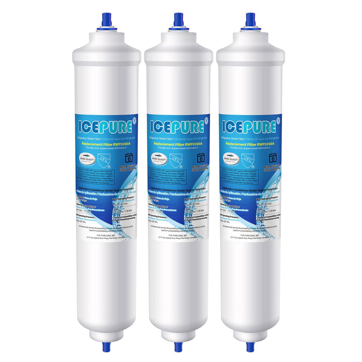 ICEPURE Wasserfilter Kühlschrank Kompatibel mit Samsung DA29-10105J, DA29-10105J HAFEX/EXP, DA99-021