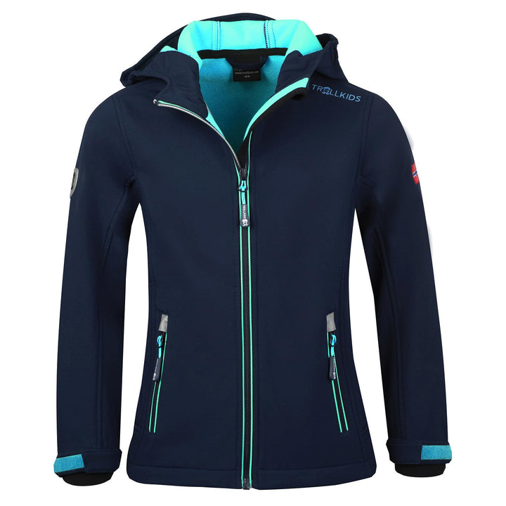 Trollkids Kids Trollfjord Jacket Blau 98, Blau 98