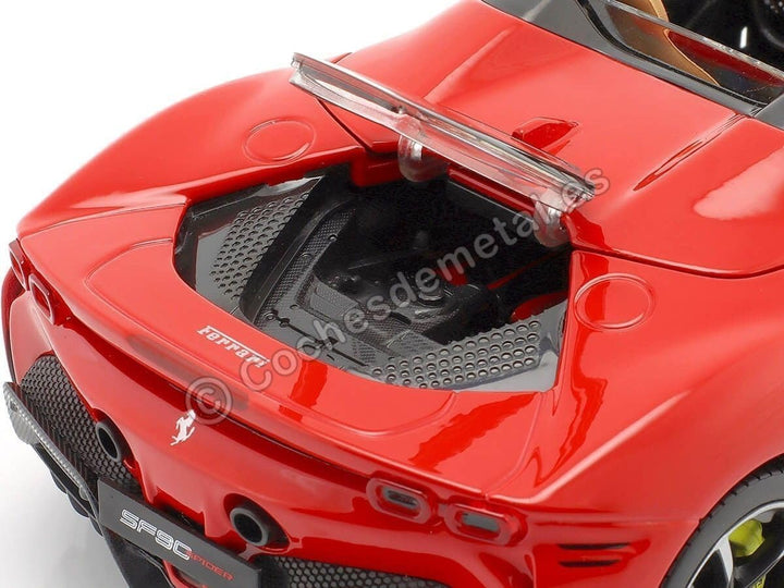 Bburago - Sammlermodell, 18016CAR, Rosso Corsa 322