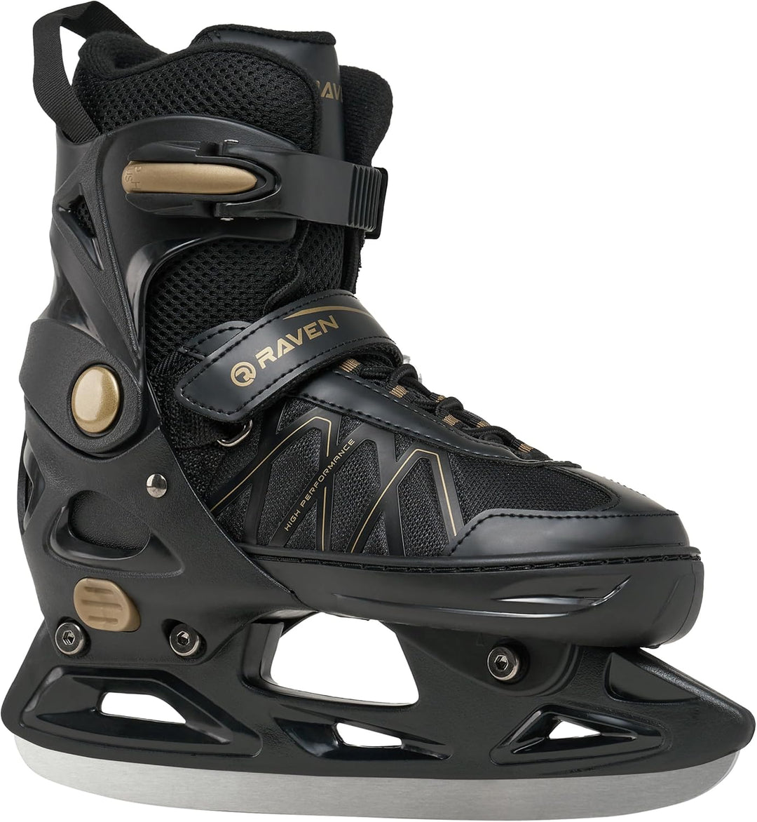 Raven 2in1 Verstellbare Inlineskates-Eishockey Expert mit Triple-Vent-System, Carbon Abec7 Kugellage