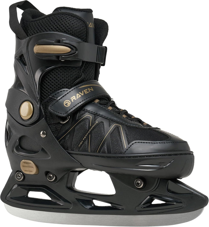 Raven 2in1 Verstellbare Inlineskates-Eishockey Expert mit Triple-Vent-System, Carbon Abec7 Kugellage