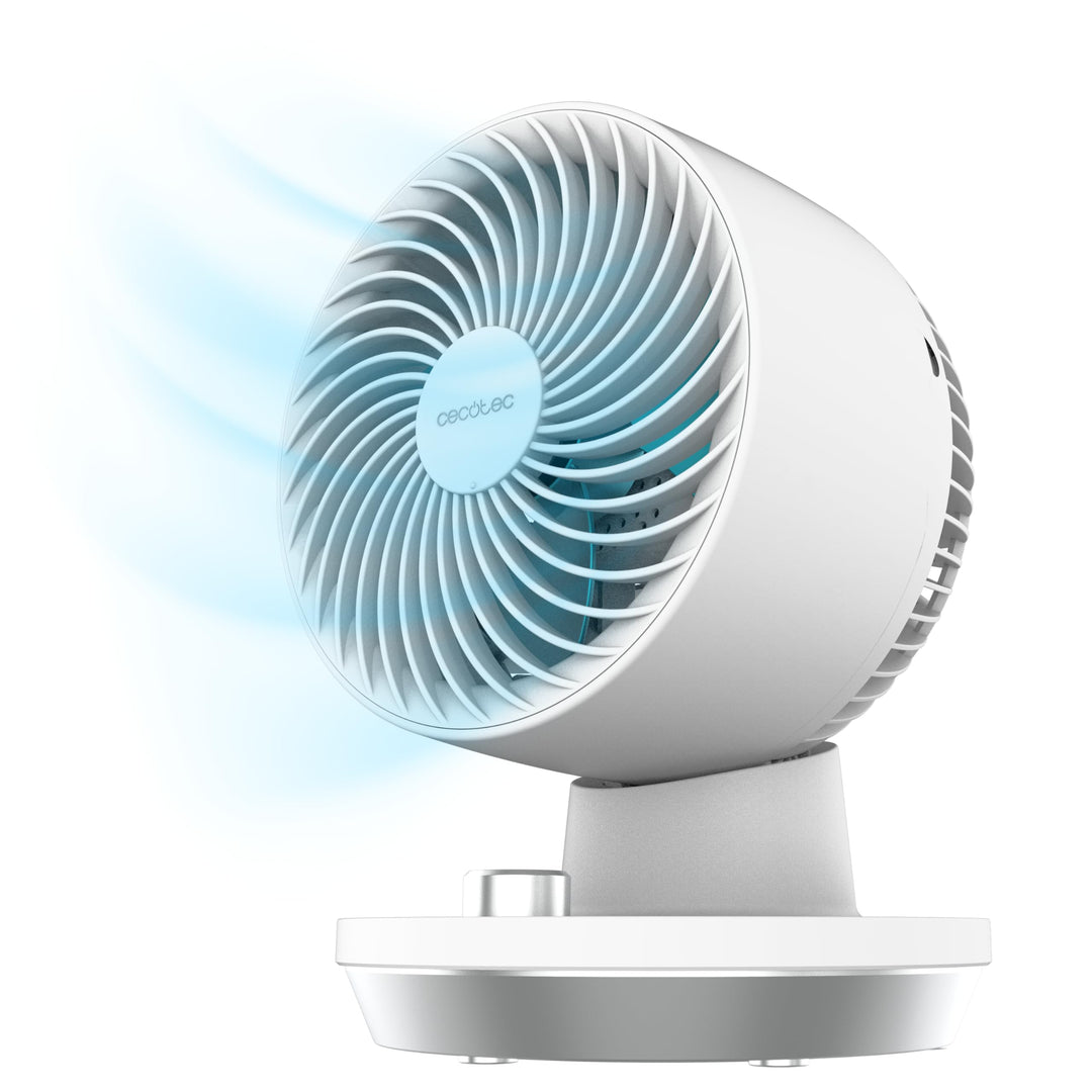 Cecotec - Tischventilatoren EnergySilence 800 Cyclone Desk, 40 W Leistung, Durchmesser 20 cm, 3 Gesc