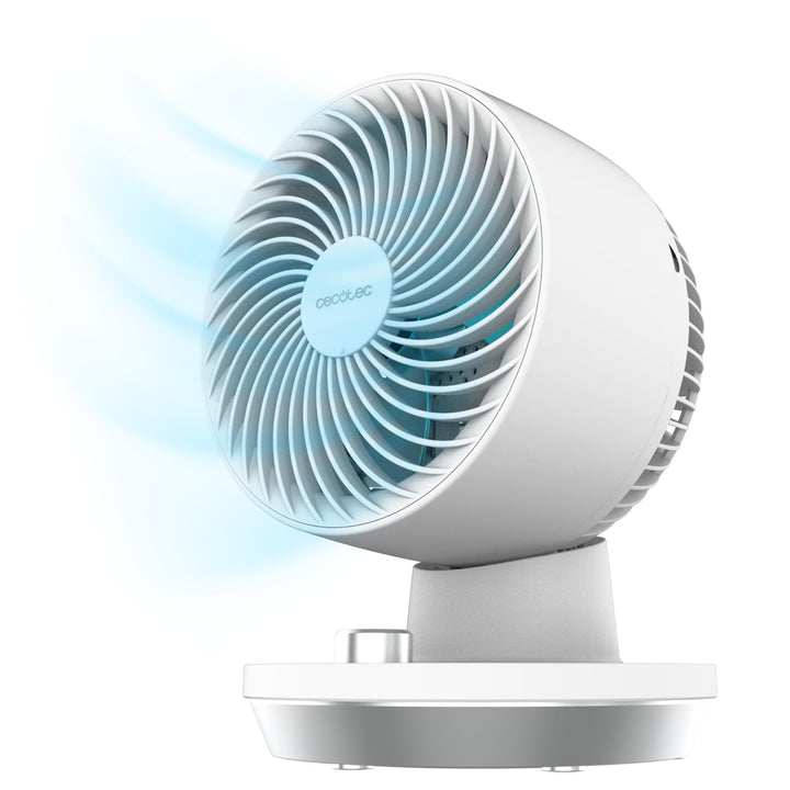 Cecotec - Tischventilatoren EnergySilence 800 Cyclone Desk, 40 W Leistung, Durchmesser 20 cm, 3 Gesc