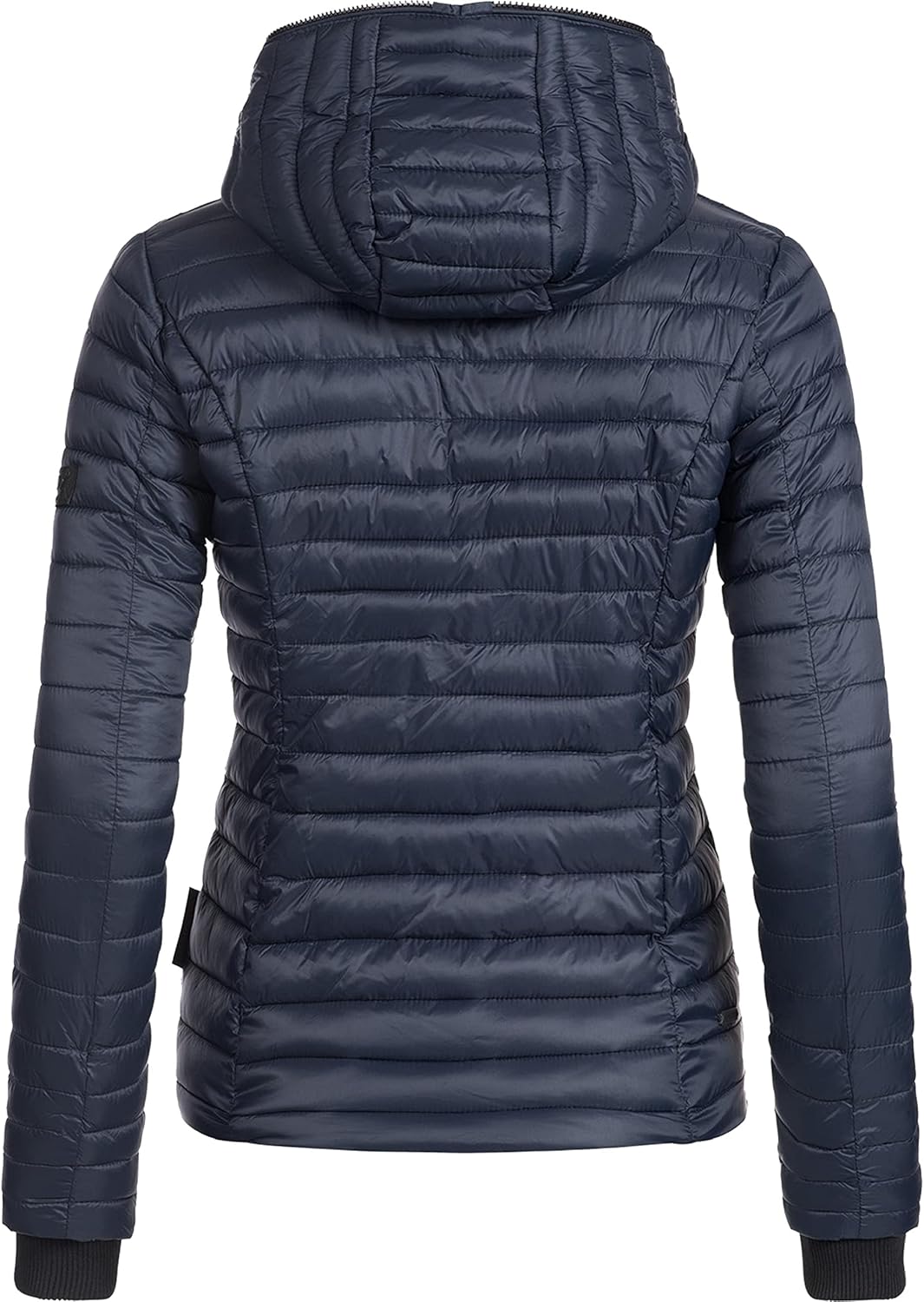 Navahoo Damen Damen leichte Übergangsjacke Steppjacke mit Kapuze Kimuk XS-XXL XS Navy, XS Navy