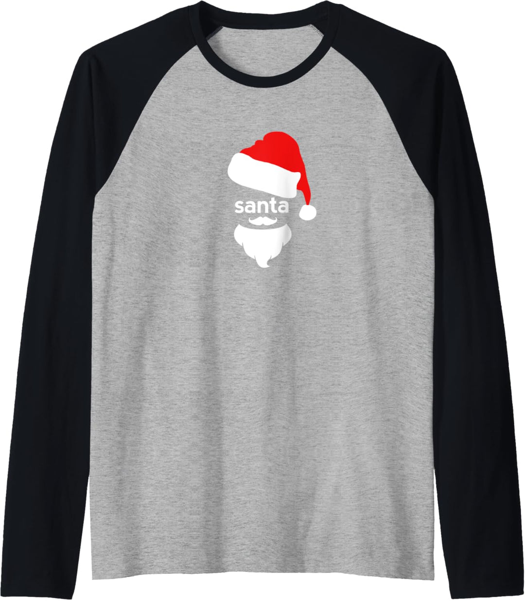 Christmas Shirts for Men Women Kids | Santa Xmas Gift Ideas Raglan