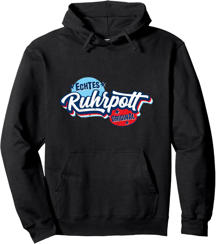 Echtes Ruhrgebiet Original Logo sommerlich cooles Ruhrpott Pullover Hoodie