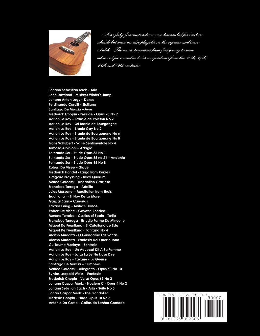 Classics for the Baritone Ukulele, Taschenbuch