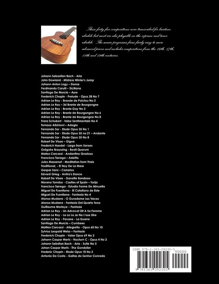 Classics for the Baritone Ukulele, Taschenbuch