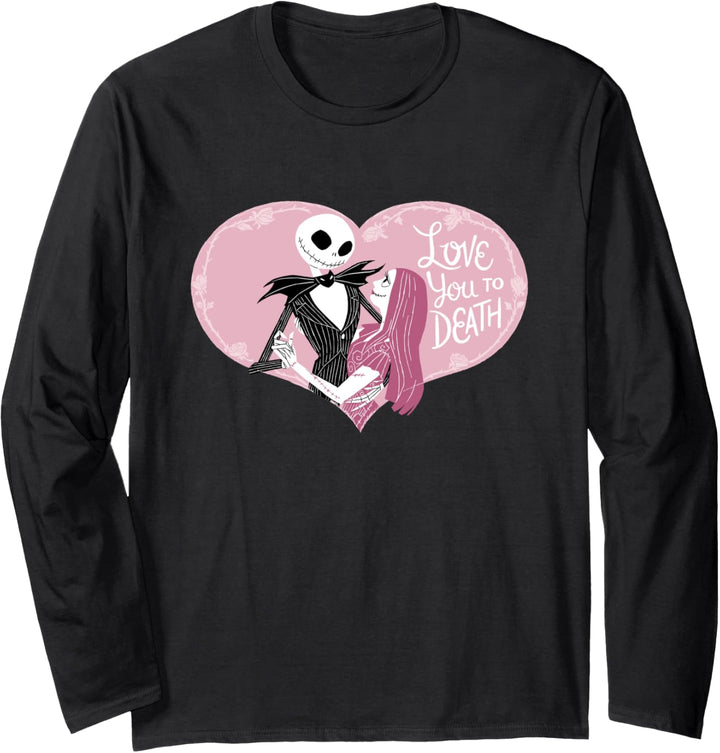 The Nightmare Before Christmas Valentine, Love You To Death Langarmshirt