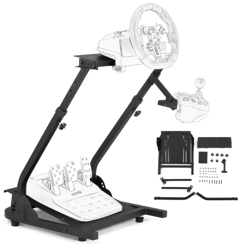 CO-Z Lenkradständer Lenkradhalterung klappbar für Logitech G29 GT G25 G27 G920 Fahrsimulator Rennspo
