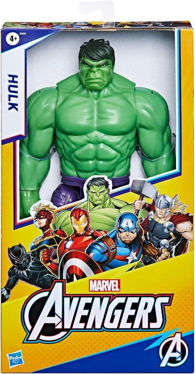 Marvel Avengers Titan Hero Serie Blast Gear Deluxe Hulk Action-Figur, 30 cm grosses Spielzeug, Für K